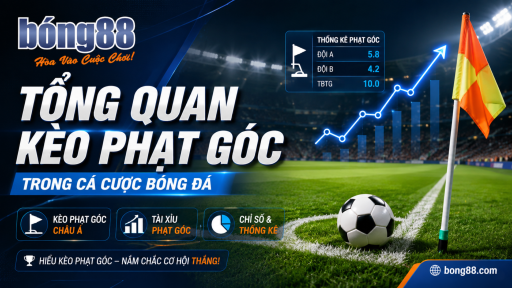 Tổng quan kèo phạt góc trong cá cược bóng đá