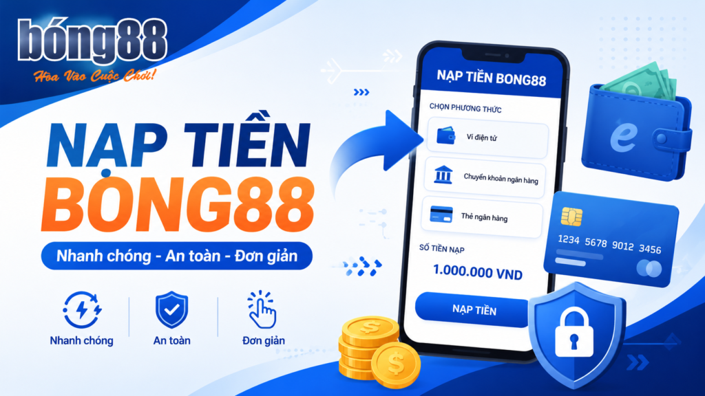 Chi tiết nạp tiền Bong88
