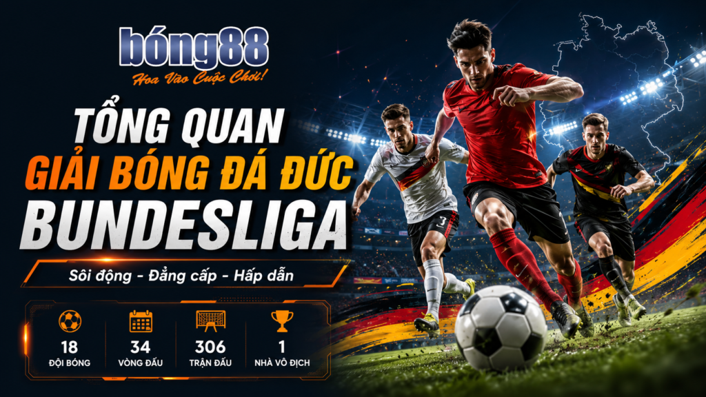 Bundesliga là giải vô địch quốc gia hàng đầu của bóng đá Đức
